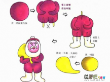 橡皮泥手工制作：可爱的圣诞老人