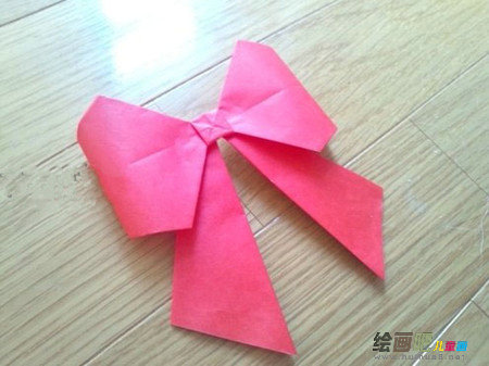 折纸大全：用纸怎样折蝴蝶结