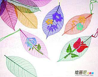 书签制作方法：制作叶子书签的方法