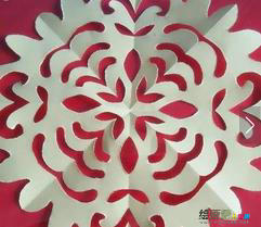 剪纸图案大全:四折窗花剪纸步骤图解 剪纸图案大全:四折窗花剪纸步骤图解