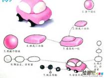 橡皮泥手工制作：橡皮泥作品图片