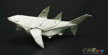 折纸大全：立体鲨鱼的折法详细步骤