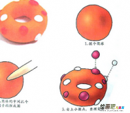 橡皮泥手工制作：手工制作橡皮泥甜面圈