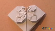 折纸大全：折纸花朵图案爱心图解