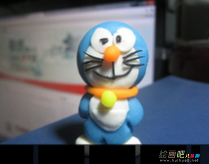 橡皮泥手工制作：机器猫
