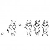 卡通小兔子简笔画图片