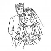 王子和公主简笔画图片大全