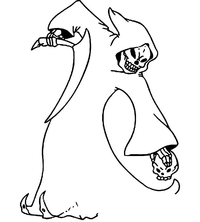 幽灵鬼魂简笔画图片