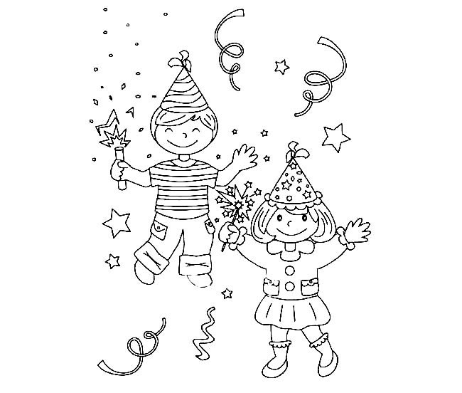 关于新年春节简笔画图片