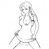 足球宝贝美女简笔画图片