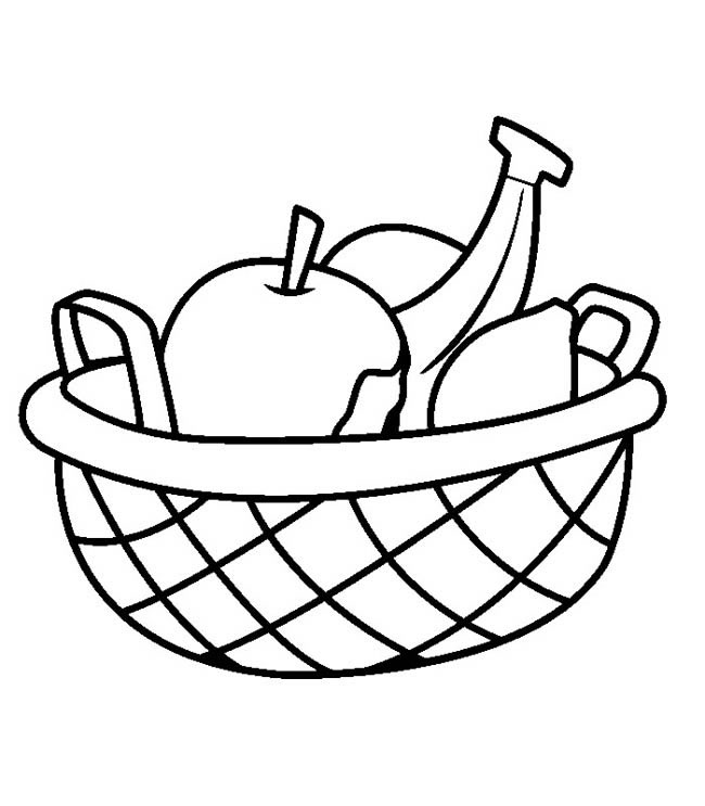 一框香蕉苹果水果简笔画步骤图片大全