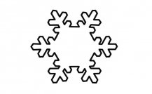 雪花物品简笔画步骤图片大全