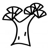 大树植物简笔画步骤图片大全四