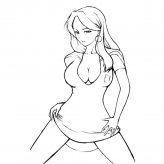 足球美女人物简笔画步骤图片大全二