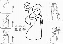 雅典娜简笔画图片大全