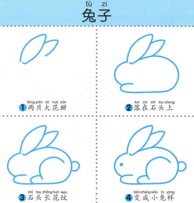 兔子简笔画