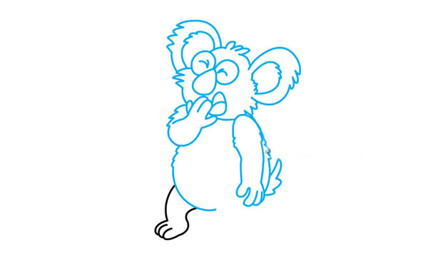考拉简笔画