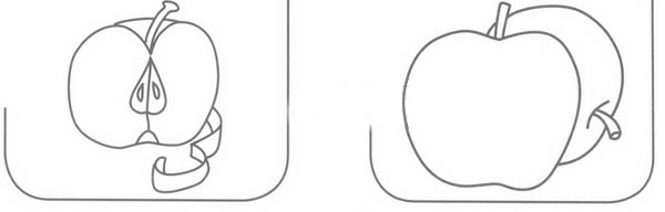 苹果简笔画