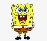 海绵宝宝简笔画彩色图片的画法