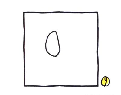 四步画出郁金香简笔画图片