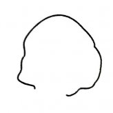 妈妈头像简笔画图片