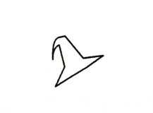 魔法师简笔画的画法步骤