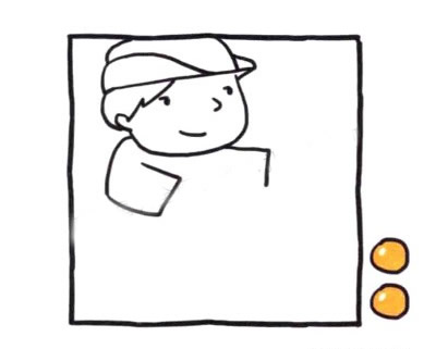 交通警察简笔画