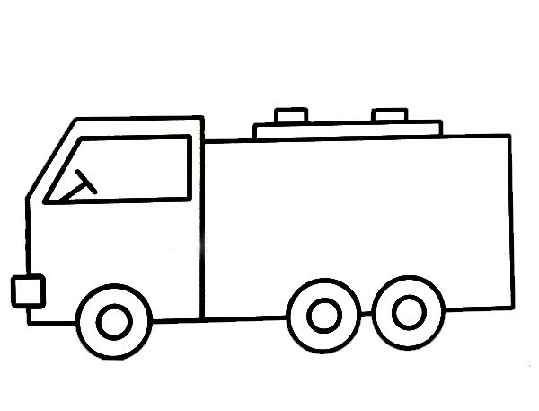 货车简笔画