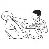 勇斗歹徒的简笔画