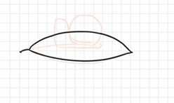 蜗牛简笔画怎么画