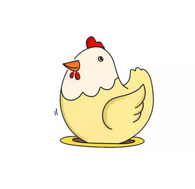 母鸡简笔画