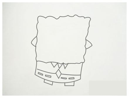 海绵宝宝简笔画步骤