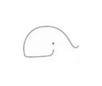 鲸鱼简笔画的步骤