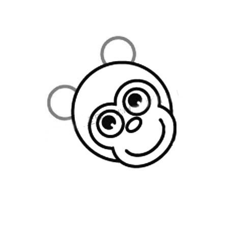猴子简笔画