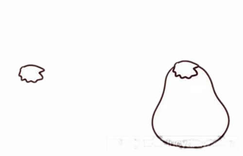 圣诞麋鹿简笔画步骤教程