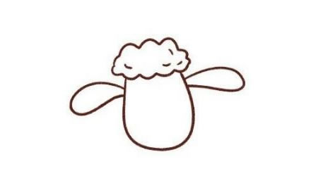 小羊肖恩简笔画教程
