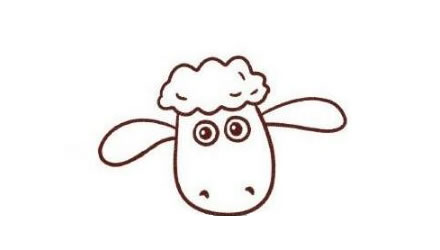 小羊肖恩简笔画教程
