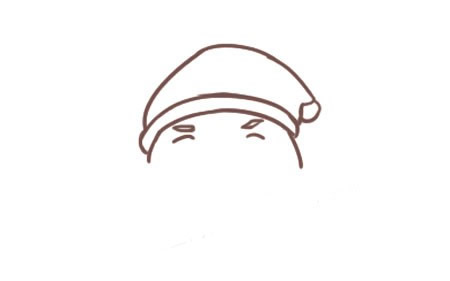 简笔画圣诞老人的画法