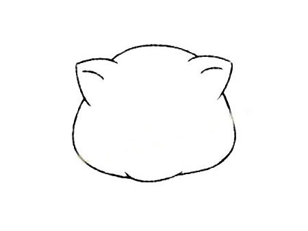 小猪简笔画画法步骤