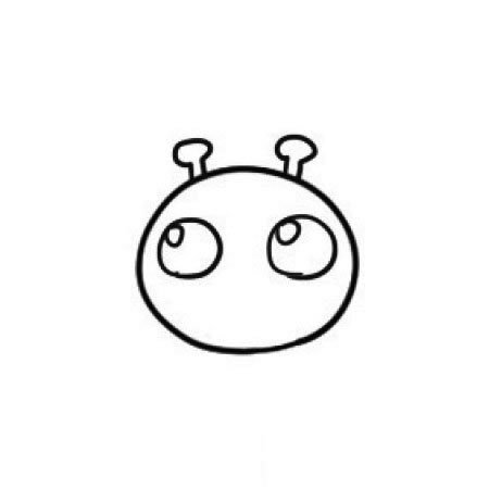 外星人简笔画的画法