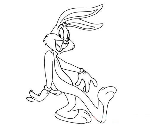 兔八哥简笔画图片