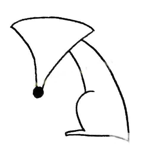 狐狸的画法简笔画步骤教程