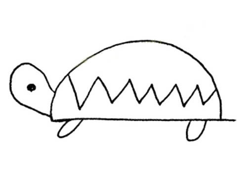 简单的乌龟简笔画图片大全