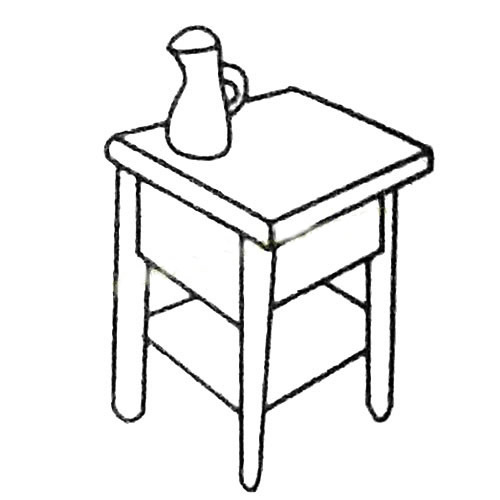 桌子简笔画大全及画法步骤