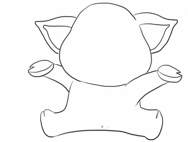 小猪简笔画怎么画