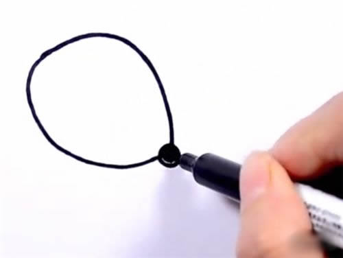 小老鼠怎么画简笔画