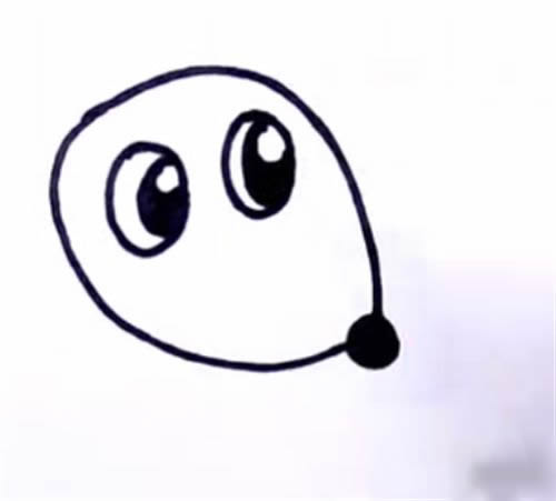 小老鼠怎么画简笔画