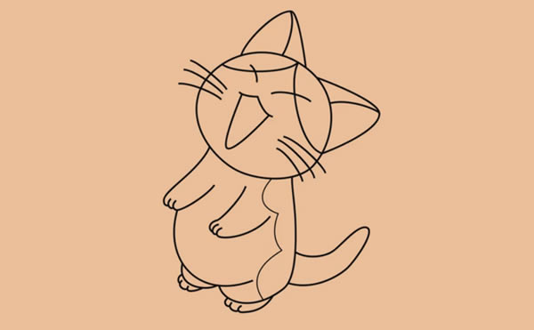 小猫简笔画