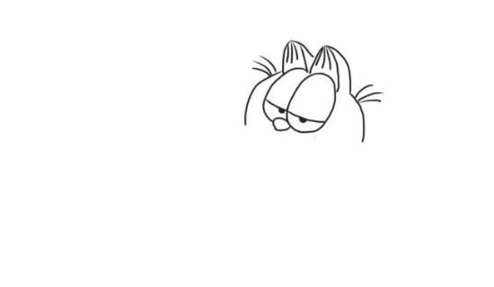 加菲猫简笔画教程 加菲猫怎么画