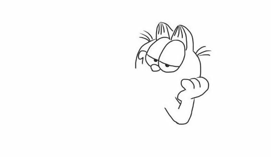 加菲猫简笔画教程 加菲猫怎么画